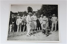 1938 Challenge Match Locke/Brews Vs. Cotton/Whitcomb at Walton Heath Photo, Articles & Scorecard