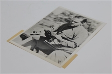 Bobby Jones Prepares For 1940 Masters Tournament Wire Photo - March 7th