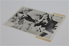 Bobby Jones Prepares For 1940 Masters Tournament Wire Photo - March 7th