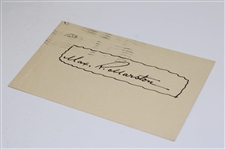 Max Marston Signed GPC - 1923 US Amateur Champ JSA ALOA