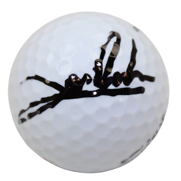 John Rahm Signed Masters Logo Golf Ball JSA ALOA