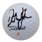 Dustin Johnson Signed Masters Logo Golf Ball JSA ALOA