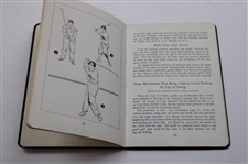 1935 'Rights and Wrongs of Golf' by Bobby Jones AG Spalding & Bros Green Cover Booklet