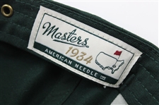 Augusta National GC Masters Tournament Stone w/Green Circle Logo Pine Green Hat - New w/Tag