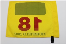 2002, 2003, 2004 & 2006 OPEN Championship Yellow Screen Flags