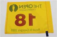 2002, 2003, 2004 & 2006 OPEN Championship Yellow Screen Flags