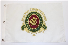 2001, 2002, 2003 & 2006 PGA Championship Flags - Toms, Beem, Micheel & Woods