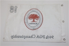 2012, 2013 & 2017 PGA Championship Embroidered Flags - McIlroy, Dufner & Thomas