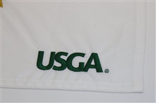Rory McIlroy Signed 2013 US Open White Embroidered Flag - Merion JSA ALOA
