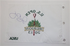 Rory McIlroy Signed 2013 US Open White Embroidered Flag - Merion JSA ALOA