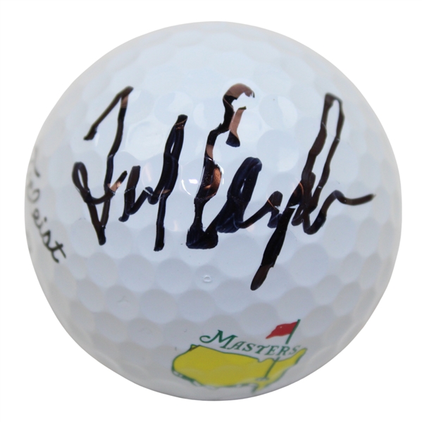 Fred Couples Signed Titleist Masters Logo Golf Ball JSA ALOA