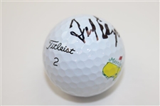 Fred Couples Signed Titleist Masters Logo Golf Ball JSA ALOA