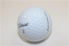 Fred Couples Signed Titleist Masters Logo Golf Ball JSA ALOA