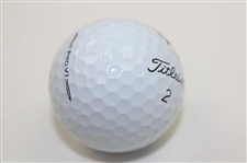 Fred Couples Signed Titleist Masters Logo Golf Ball JSA ALOA