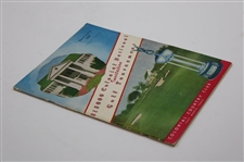 1949 Colonial National Invitation Tournament Program - No Tournament Due to Flooding (Letter)