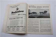 1949 Colonial National Invitation Tournament Program - No Tournament Due to Flooding (Letter)