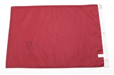 Jordan Spieth Signed 2015 US Open at Chambers Bay Flag JSA #CA33915