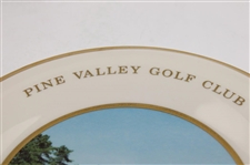 2010 Pine Valley Golf Club Lenox Racquet Club Bowl Trophy Plate - 15th Hole