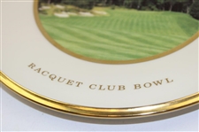 2010 Pine Valley Golf Club Lenox Racquet Club Bowl Trophy Plate - 15th Hole
