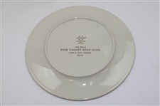 2010 Pine Valley Golf Club Lenox Racquet Club Bowl Trophy Plate - 15th Hole