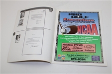 1996 NCAA Championship Official Program - Tiger's Only NCAA Championship Win