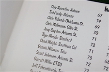 1996 NCAA Championship Official Program - Tiger's Only NCAA Championship Win