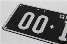Two (2) Ian Baker Finch Personal License Plates