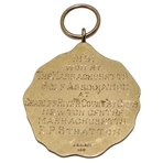 1931 The Lesley Cup Mass./Penn./N.Y./Eastern Canada 14k Gold Medal Won by Massachusetts G.A.
