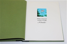 Pine Valley GC items Including Porcelain Plate, Walker Cup Program, Two (2) Books, Scorecard, Map & more