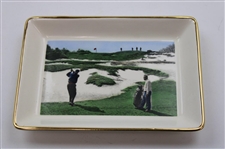 Pine Valley GC items Including Porcelain Plate, Walker Cup Program, Two (2) Books, Scorecard, Map & more