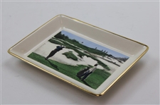 Pine Valley GC items Including Porcelain Plate, Walker Cup Program, Two (2) Books, Scorecard, Map & more