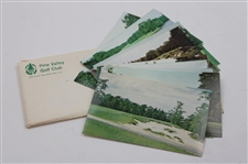 Pine Valley GC items Including Porcelain Plate, Walker Cup Program, Two (2) Books, Scorecard, Map & more