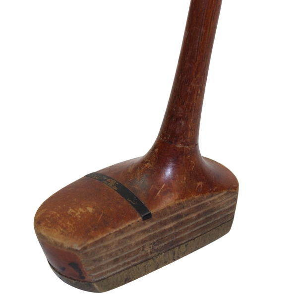 c.1917 Burke Endgrain Pat. 785212 Hammer Head Putter