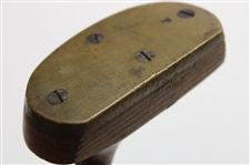 c.1917 Burke Endgrain Pat. 785212 Hammer Head Putter