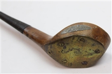 The Spalding Bulger Wood w/ Shaft Stamp & Brass 229 Soleplate 