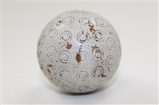 c.1930 U.S. Tiger 'Donut' Circles Golf Ball