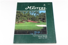 (3) 1997 Masters Journals, (2) Scorecards, (3) Golf Balls in Sleeve & (3) Ball Markers