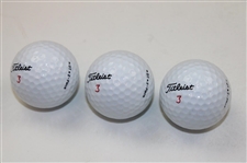 (3) 1997 Masters Journals, (2) Scorecards, (3) Golf Balls in Sleeve & (3) Ball Markers