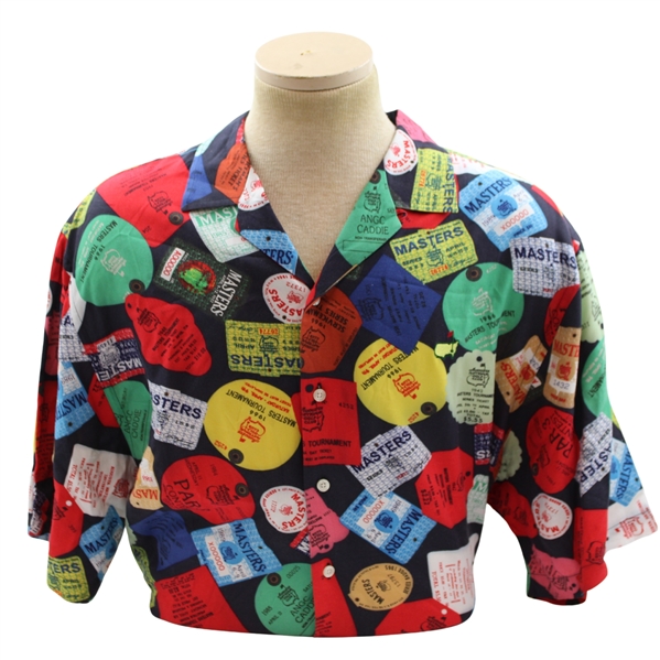 Masters Vintage SERIES Badges Camp Shirt Mens - XL
