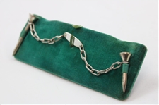 The REDDY TEE Sterling Silver Tee Set on Chain in Original Lambert Bros. Box