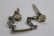 The REDDY TEE Sterling Silver Tee Set on Chain in Original Lambert Bros. Box
