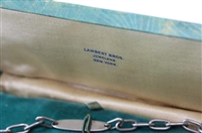 The REDDY TEE Sterling Silver Tee Set on Chain in Original Lambert Bros. Box
