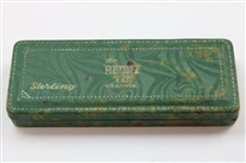 The REDDY TEE Sterling Silver Tee Set on Chain in Original Lambert Bros. Box