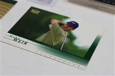 Mike Weir Sign of The Times SP Authentic Card, SP Authentic Course Classic  & Card Collection