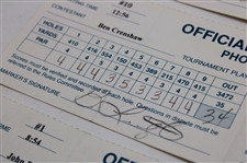 Mickelson, Daly & Calcavecchia & (7) others Signed 1994-95 Phoenix Open Official Scorecards