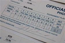 Mickelson, Daly & Calcavecchia & (7) others Signed 1994-95 Phoenix Open Official Scorecards