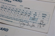 Mickelson, Daly & Calcavecchia & (7) others Signed 1994-95 Phoenix Open Official Scorecards