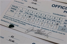 Mickelson, Daly & Calcavecchia & (7) others Signed 1994-95 Phoenix Open Official Scorecards