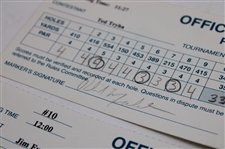 Mickelson, Daly & Calcavecchia & (7) others Signed 1994-95 Phoenix Open Official Scorecards
