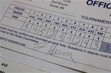 Watson, Irwin, Sutton & (7) others Signed 1994, 1998-99 Phoenix Open Official Scorecards